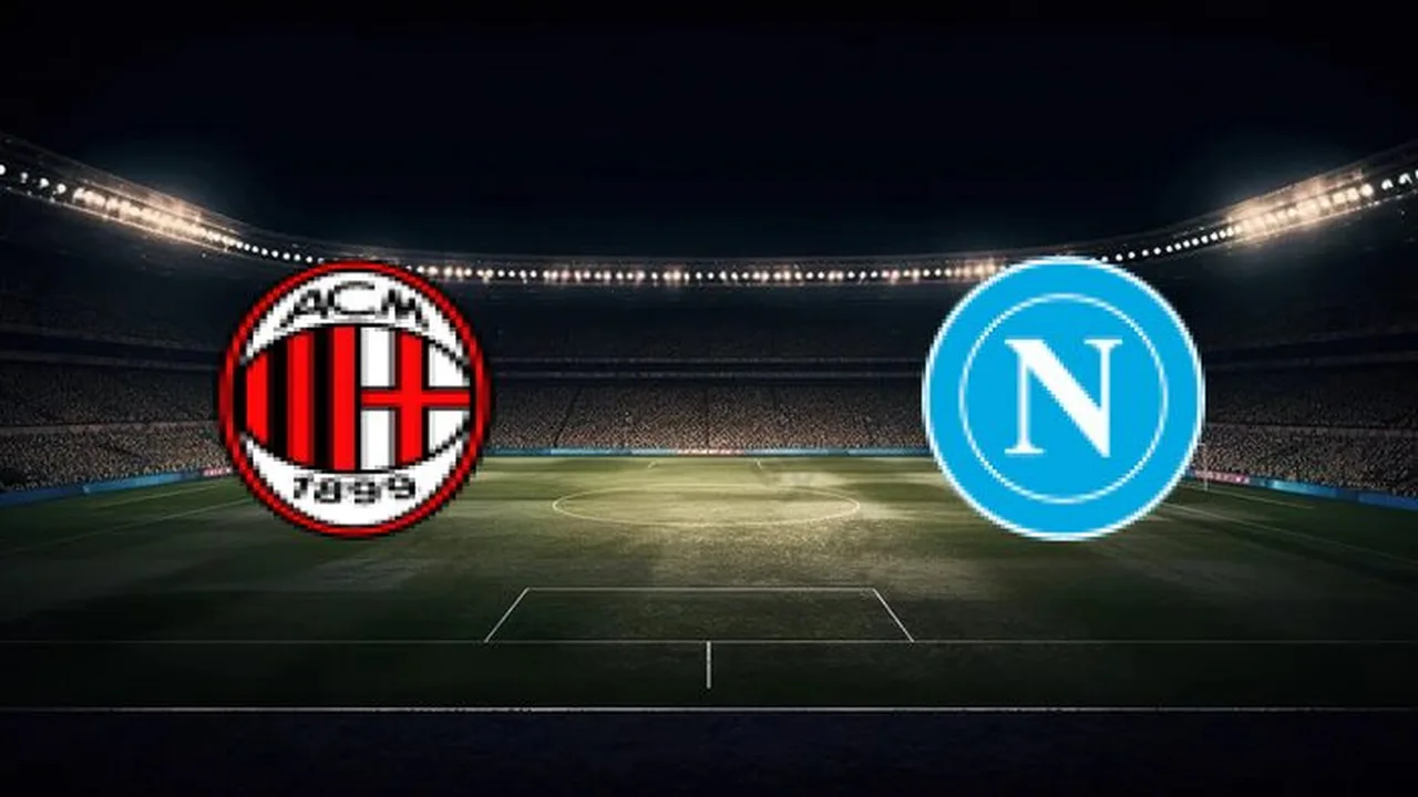 موعد مواجهة نابولي وميلان في الدوري الإيطالي والقنوات الناقلة للقاء المرتقب